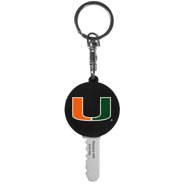 Miami Hurricanes Mini Light Key Topper-Sports Key Chain-JadeMoghul Inc.