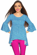 Miami Jeans Ava Boho Tunic - Women-Miami Jeans-XS-Blue-JadeMoghul Inc.