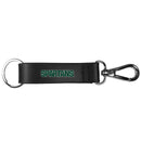 Michigan St. Spartans Black Strap Key Chain-Key Chains-JadeMoghul Inc.