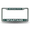 Jeep License Plate Frame Michigan State Bling Chrome Frame