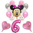 Mickey Minnie Heart Mouse Foil Balloon