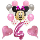 Mickey Minnie Heart Mouse Foil Balloon