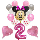 Mickey Minnie Heart Mouse Foil Balloon