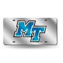 NCAA Middle Tennessee Silver Laser Tag