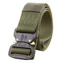 Military Equipment Army Tactical Belt Men Thicken Metal Buckle Sturdy Nylon Belt Combat Belts-Army Green-JadeMoghul Inc.