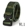 Military Equipment Army Tactical Belt Men Thicken Metal Buckle Sturdy Nylon Belt Combat Belts-WL1-JadeMoghul Inc.