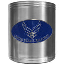 Military, Patriotic & Firefighter - Air Force Can Cooler-Beverage Ware,Can Coolers,Military, Patriotic & Firefighter Can Coolers-JadeMoghul Inc.