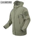 Military Tactical Men Jacket Shark Skin Soft Shell Waterproof And Windproof-Gray-XXL-JadeMoghul Inc.