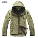 Military Tactical Men Jacket Shark Skin Soft Shell Waterproof And Windproof-Green-S-JadeMoghul Inc.