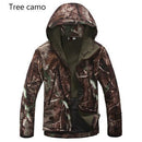 Military Tactical Men Jacket Shark Skin Soft Shell Waterproof And Windproof-Tree Camo-S-JadeMoghul Inc.