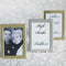 Mini Photo frame Favor in Gold or Silver Easel Back Matte Gold (Pack of 3)-Table Planning Accessories-JadeMoghul Inc.
