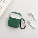 Mini Soft Silicone Case For Apple Airpods Shockproof Cover For Apple AirPods Earphone Cases for Air Pods Protector Case AExp