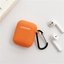 Mini Soft Silicone Case For Apple Airpods Shockproof Cover For Apple AirPods Earphone Cases for Air Pods Protector Case AExp