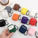 Mini Soft Silicone Case For Apple Airpods Shockproof Cover For Apple AirPods Earphone Cases for Air Pods Protector Case AExp