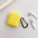 Mini Soft Silicone Case For Apple Airpods Shockproof Cover For Apple AirPods Earphone Cases for Air Pods Protector Case AExp