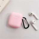 Mini Soft Silicone Case For Apple Airpods Shockproof Cover For Apple AirPods Earphone Cases for Air Pods Protector Case AExp