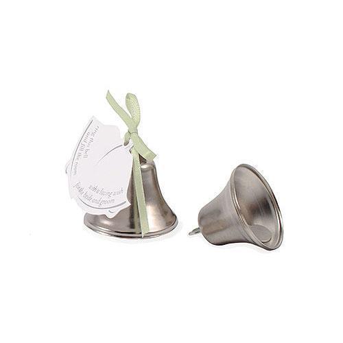 Mini Wedding Bells Favor - Silver (Pack of 24)-Popular Wedding Favors-JadeMoghul Inc.