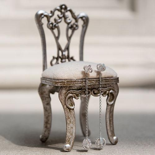 Miniature Chair Jewelry Holder (Pack of 1)-Personalized Gifts for Women-JadeMoghul Inc.