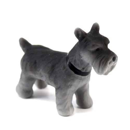 Miniature Terrier Dog Figurines (Pack of 1)-Wedding Cake Toppers-JadeMoghul Inc.