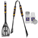 Minnesota Vikings 2pc BBQ Set with Salt & Pepper Shakers-Tailgating Accessories-JadeMoghul Inc.