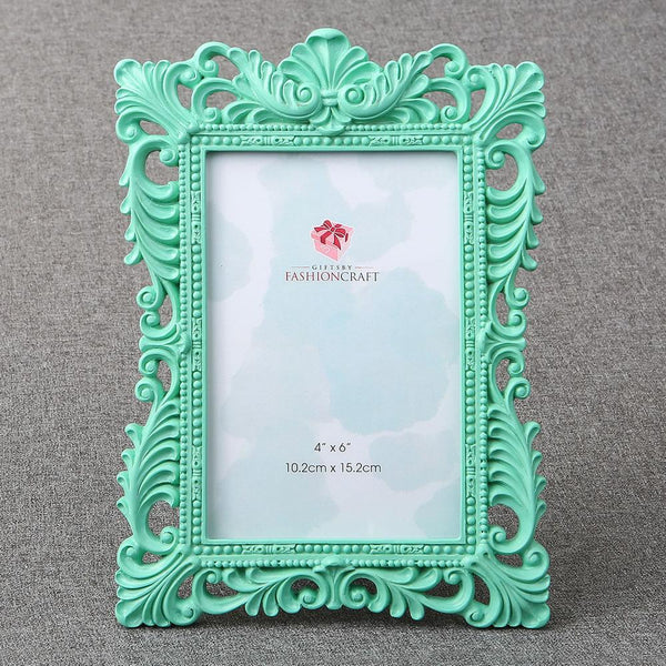 Mint color 4x6 frame from gifts by fashioncraft-Personalized Gifts By Type-JadeMoghul Inc.