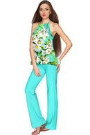 Mint Flower Party Angela Chic Set - Women-Flower Party-XS-Green/White/Mint-JadeMoghul Inc.