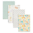 Mint Jungle 4 Pack Flannel Blankets-WHIM-U-JadeMoghul Inc.