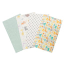 Mint Jungle 4 Pack Flannel Burp Cloth Set-WHIM-U-JadeMoghul Inc.