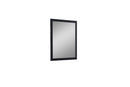 Mirrors Black Mirror - 36" X 1" X 44" Black Glass Mirror HomeRoots