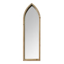 Mirrors Smart Mirror - 10.24" X 1.57" X 34.06" Natural Wood Mirror Mdf Wall Mirror HomeRoots