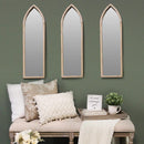 Mirrors Smart Mirror - 10.24" X 1.57" X 34.06" Natural Wood Mirror Mdf Wall Mirror HomeRoots