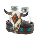 Decoration Ideas Bison Skull Salt & Pepper Shakers