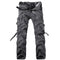 MISNIKI 2017 New Army Military Camouflage Overalls Bags Pants Overalls Big Yards Men Camo Combat Work Trousers Overalls-Gray-28-JadeMoghul Inc.