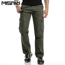 MISNIKI Good Quality Military Cargo Pants Men Hot Camouflage Cotton Men Trousers 7 Colors-Khaki-28-JadeMoghul Inc.