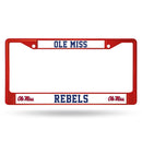 Lexus License Plate Frame Mississippi Red Colored Chrome Frame