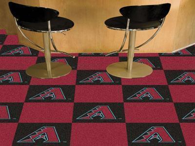 Carpet Flooring MLB Arizona Diamondbacks 18"x18" Carpet Tiles