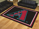 8x10 Rug MLB Arizona Diamondbacks 8'x10' Plush Rug