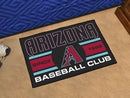 Outdoor Mat MLB Arizona Diamondbacks Baseball Club Starter Rug 19"x30"