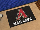 Indoor Outdoor Rugs MLB Arizona Diamondbacks Man Cave Starter Rug 19"x30"