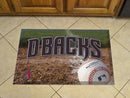 Welcome Mat MLB Arizona Diamondbacks Scraper Mat 19"x30" Ball