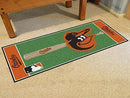 Kitchen Runner Rugs MLB Baltimore Orioles Baseball Runner Mat 30"x72"