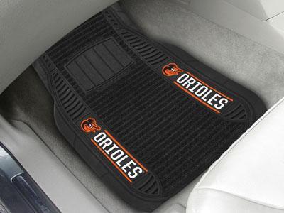 Weather Car Mats MLB Baltimore Orioles Deluxe Mat 21"x27"