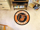 Round Rugs MLB Baltimore Orioles Roundel Mat 27" diameter