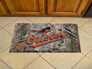 Welcome Mat MLB Baltimore Orioles Scraper Mat 19"x30" Camo