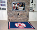 4x6 Rug MLB Boston Red Sox 4'x6' Plush Rug