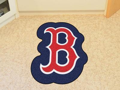 Custom Door Mats MLB Boston Red Sox Mascot Custom Shape Mat