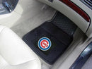 Car Floor Mats MLB Chicago Cubs 2-pc Vinyl Front Car Mats 17"x27"