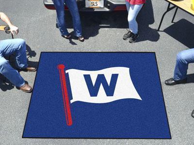 Grill Mat MLB Chicago Cubs Tailgater Rug 5'x6'