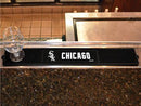 BBQ Grill Mat MLB Chicago White Sox Drink Tailgate Mat 3.25"x24"