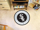 Round Area Rugs MLB Chicago White Sox Roundel Mat 27" diameter